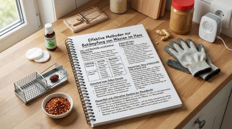 Effektive Methoden zur Bekämpfung von Mäusen im Haus