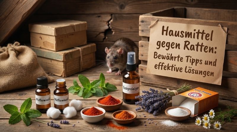 Hausmittel gegen Ratten