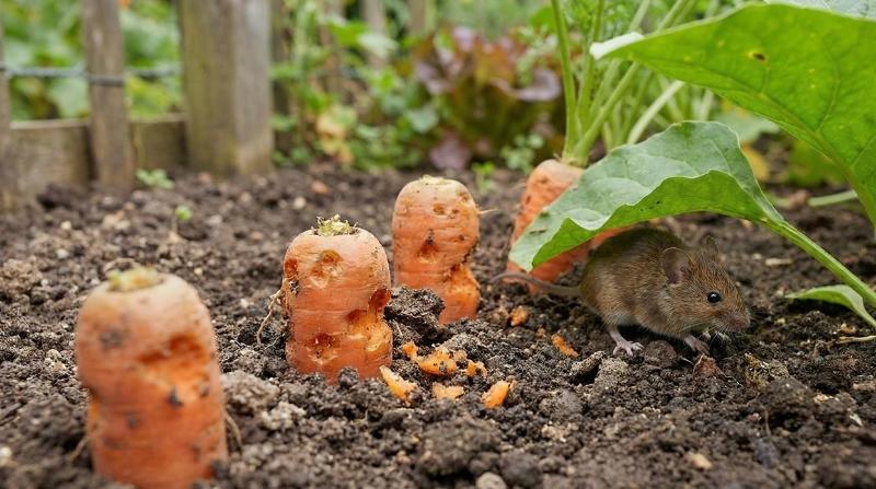 Mäuse im Garten