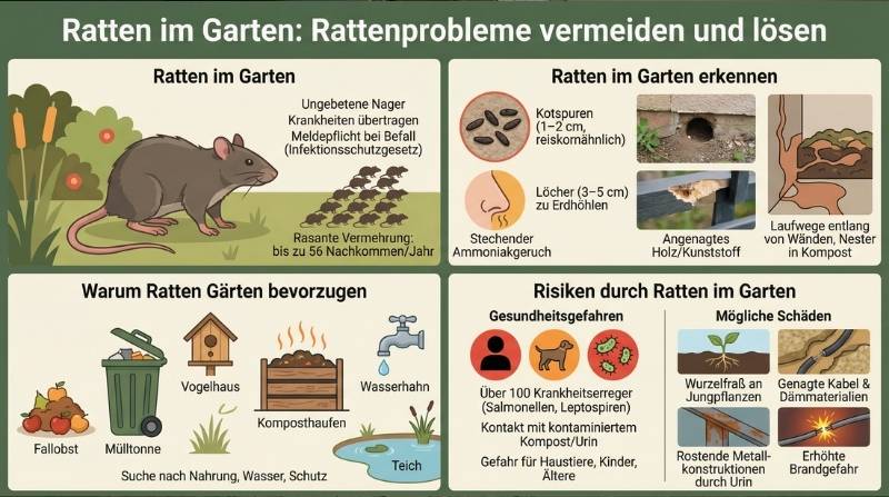 Ratten im Garten