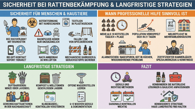 Sicherheit für Haustiere bei Rattenbekämpfung
