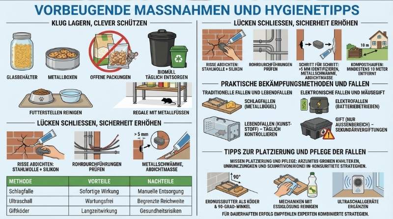 Vorbeugende Maßnahmen und Hygienetipps