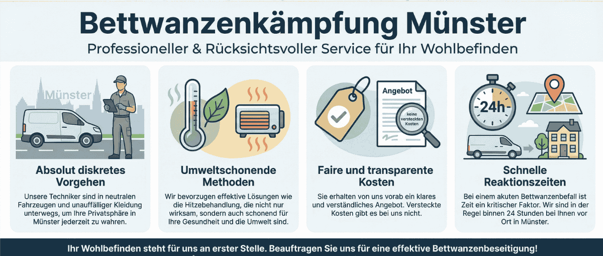 Bettwanzenbekämpfung Münster