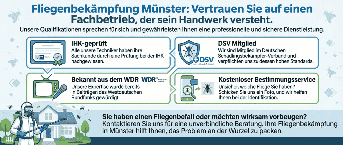 Fliegenbekämpfung Münster