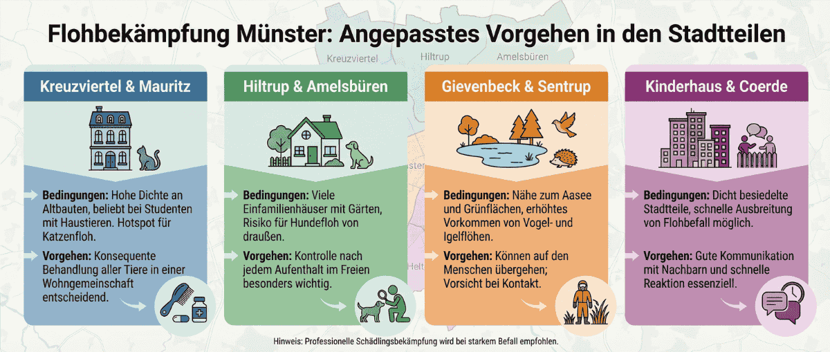 Flohbekämpfung in Münster