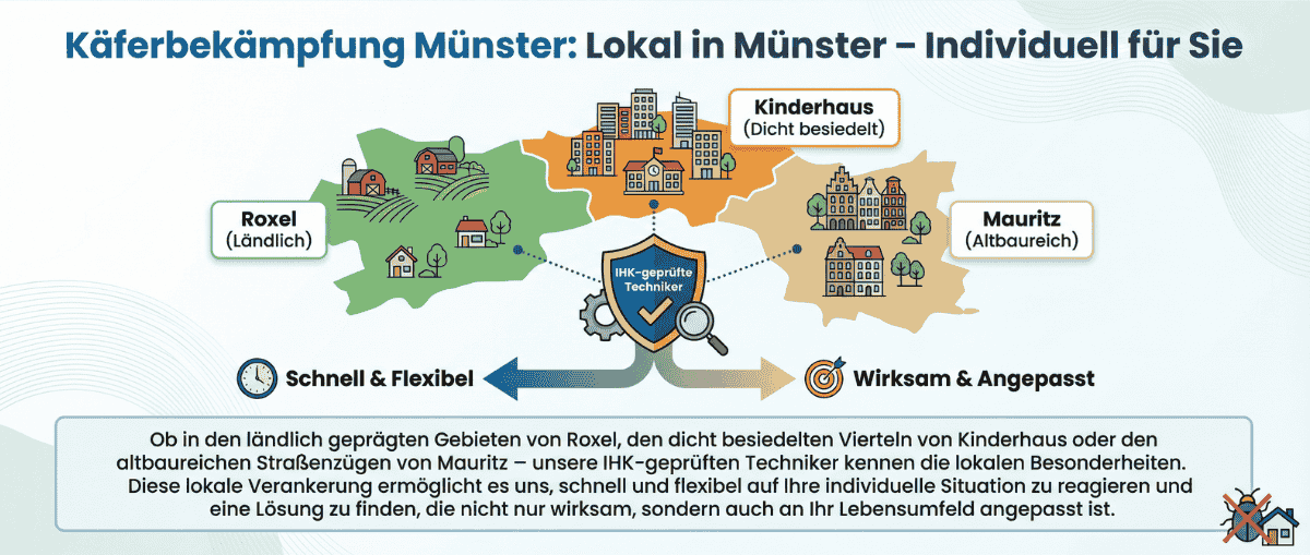 Käferbekämpfung in Münster