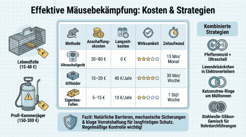 Kosten Mäusebekämpfung