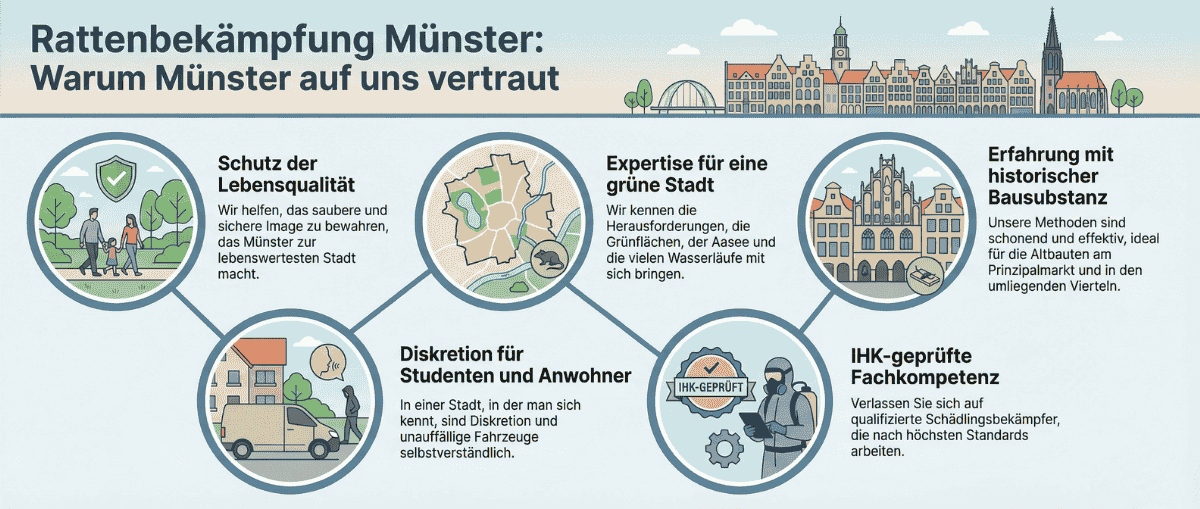 Rattenbekämpfung Münster