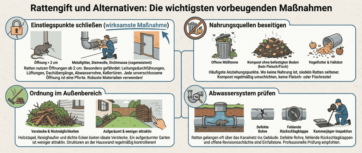 Rattengift und Alternativen