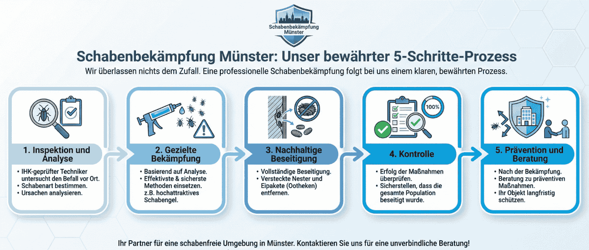 Schabenbekämpfung in Münster