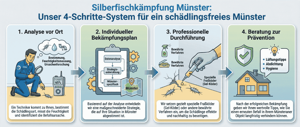 Silberfischbekämpfung Münster
