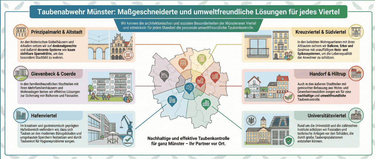 Taubenabwehr Münster