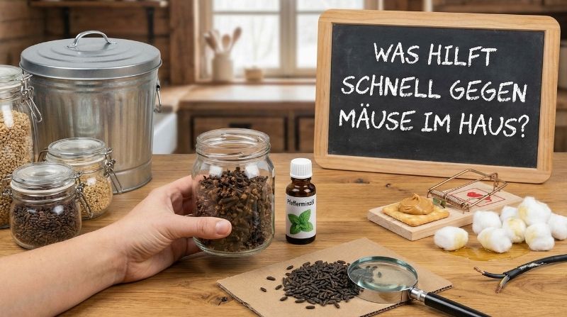 Was hilft schnell gegen Mäuse