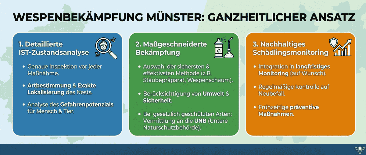 Wespenbekämpfung in Münster