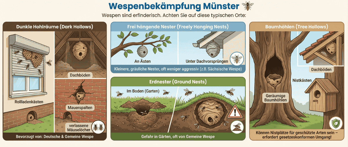 Wespenbekämpfung Münster